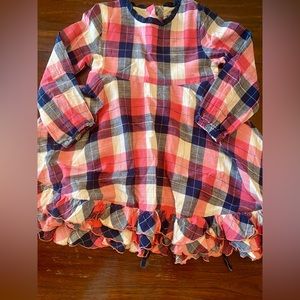 Sweethoney 💘Holiday Pink and Blue Plaid 8Y great for Valentine’s Day💘